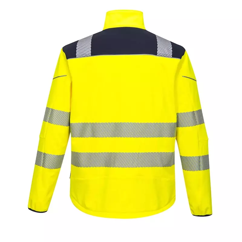 Portwest T402 Hi-Vis softshell jack fluo geel/zwart