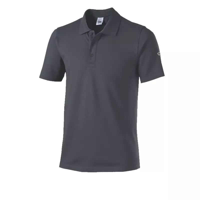 Polo unisex BP 1712 230 0056 anthracite size 2XL