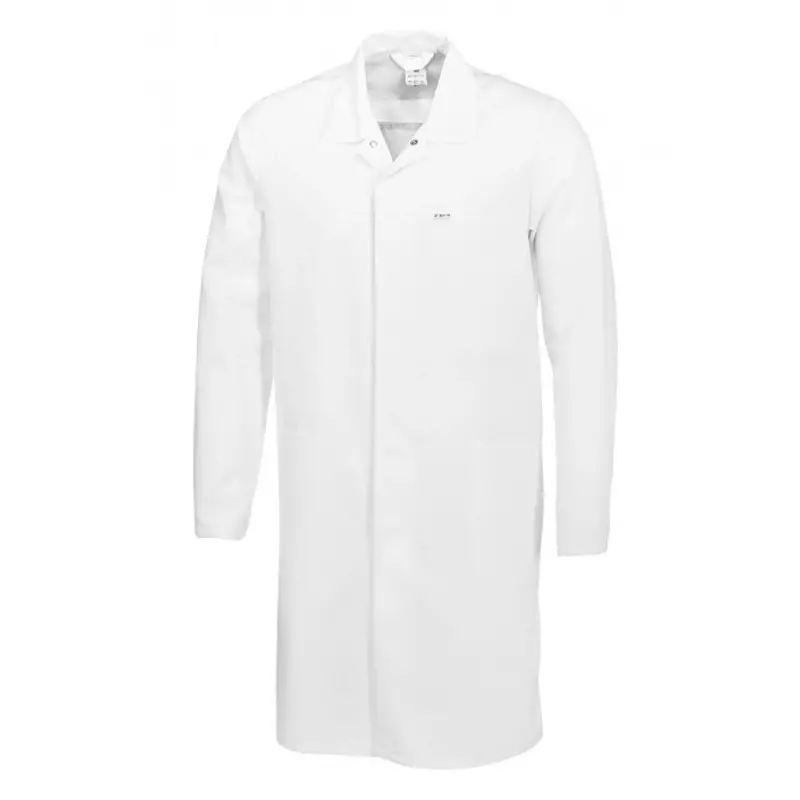 Long food jacket unisex BP 1673 500 21 white size Mn