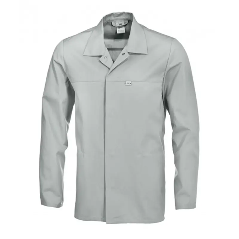 Food jacket short unisex BP 1670-500-51 light grey size Sn