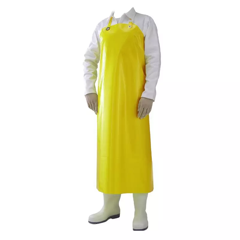 Tablier Manulatex Delta PU 300 µm 90 x 115 cm jaune