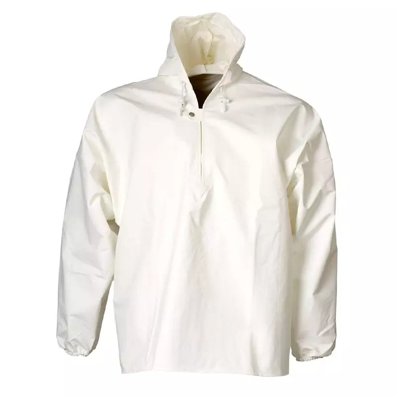 Spuitjas PU/Nylon Elka wit maat XS