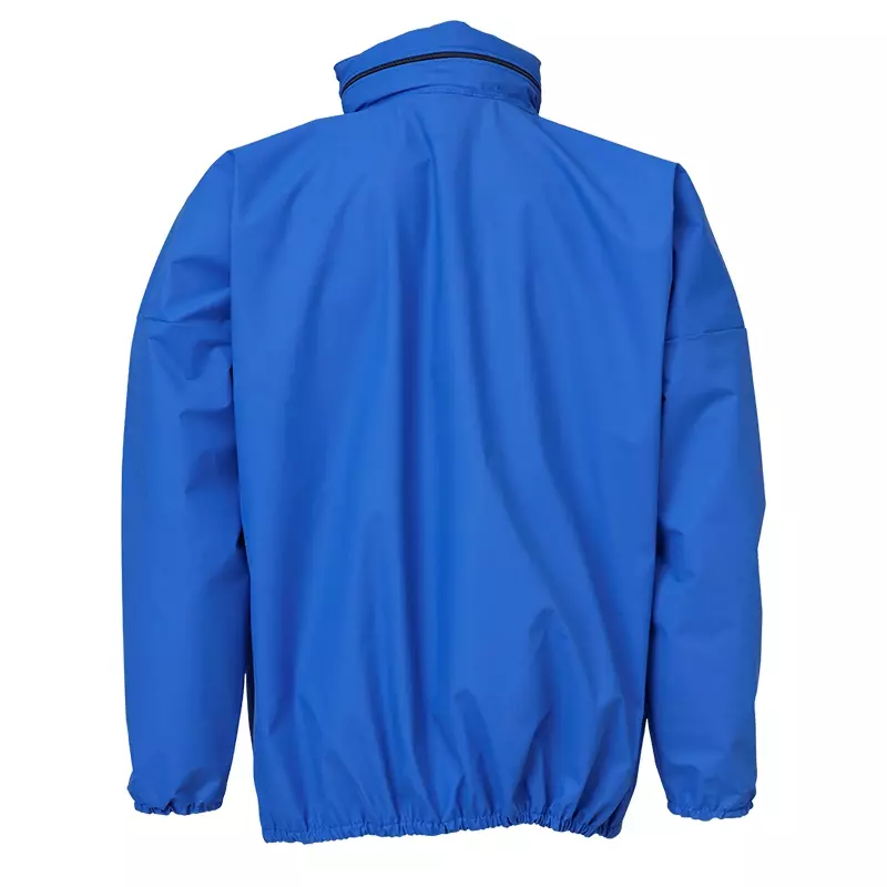 Veste imperméable à capuche Elka Pro Jacket en nylon PU bleuet, taille 3XL