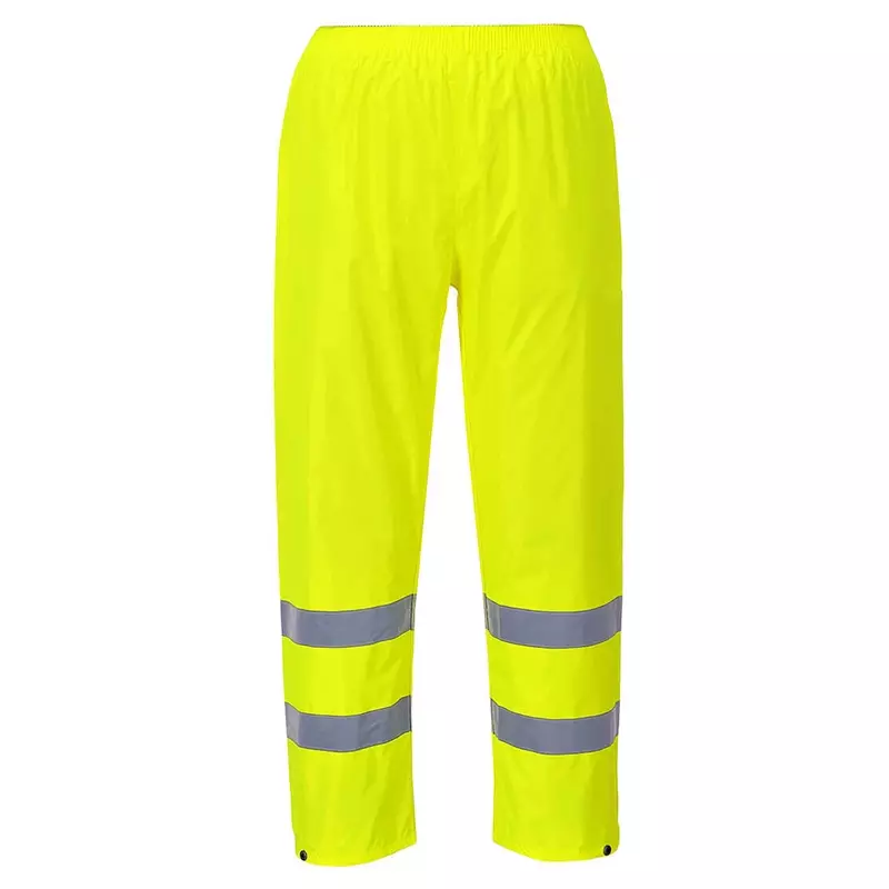 Portwest H441 Hi-Vis fluorescent yellow rain trousers size 2XL