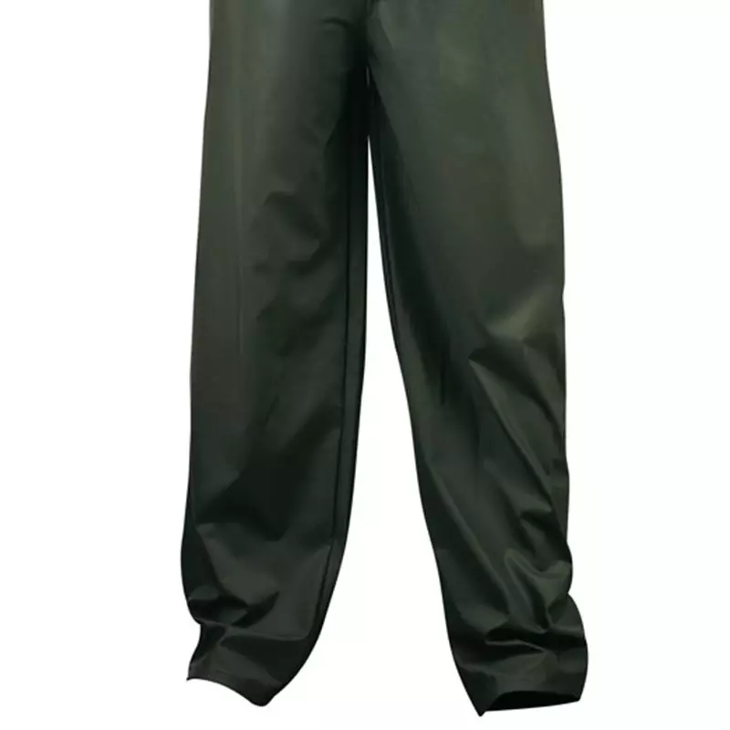 PU spray coverall olive green size XL