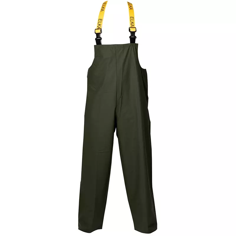 Combinaison imperméable américaine Elka en PU/nylon vert olive, taille 2XL