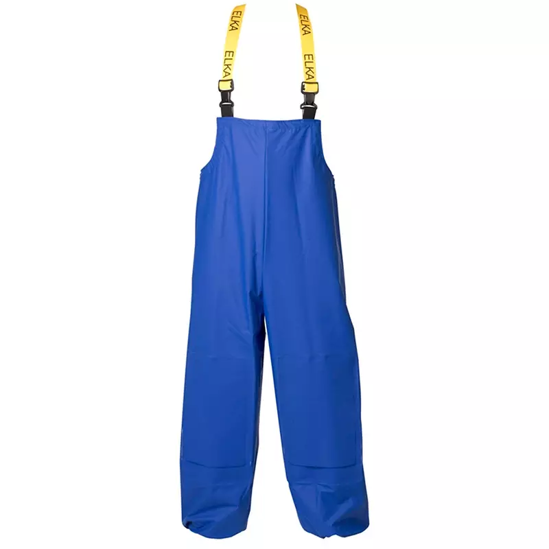 Combinaison de pluie américaine Elka bleuet avec poches genoux en PU/nylon, taille M