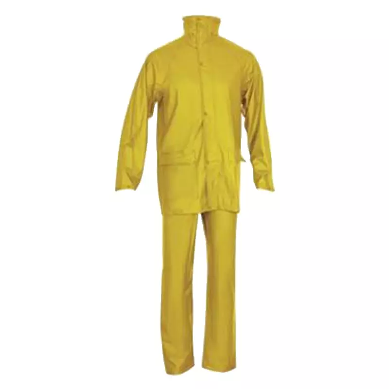 OXXA Waldo 5100 regenpak met capuchon geel maat S