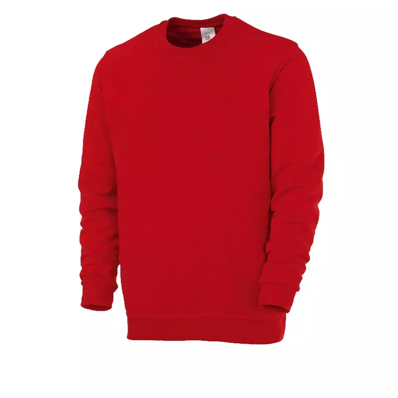 Sweatshirt unisex BP 1623 193 81 rood maat 2XL
