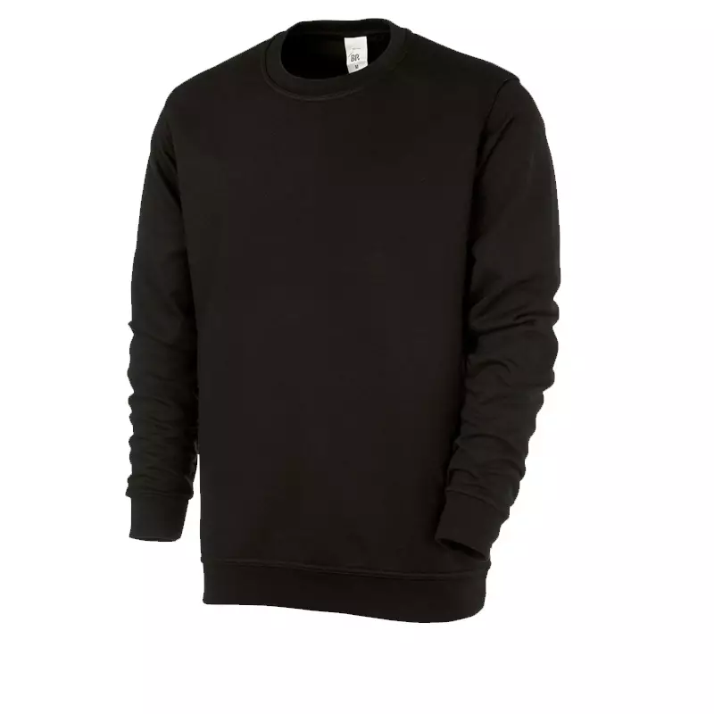 Sweatshirt unisex BP 1623 193 32 zwart maat 2XL