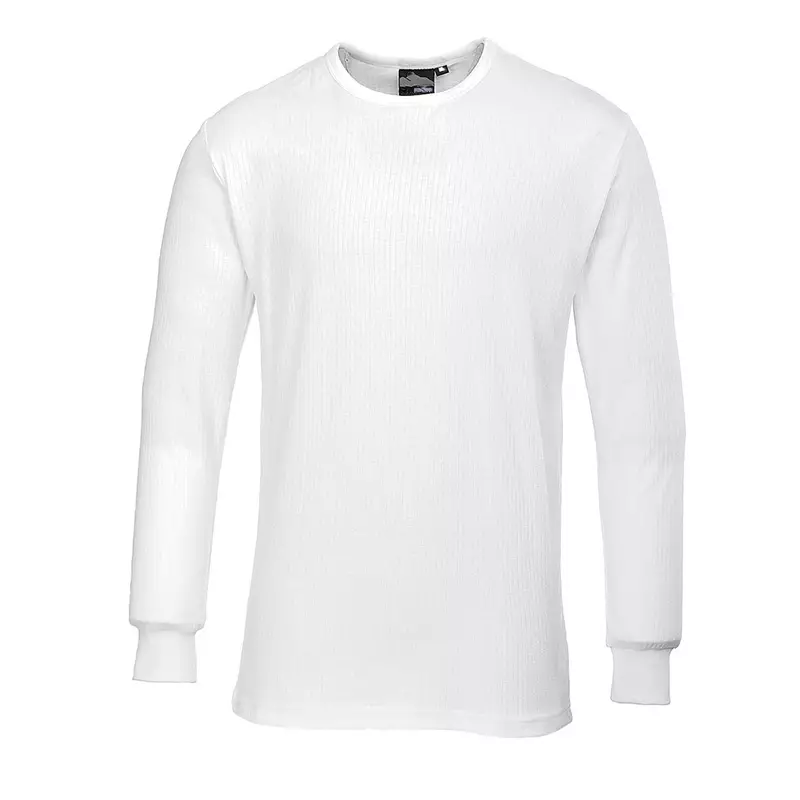 Portwest B123 Thermal T-Shirt long sleeves white size L