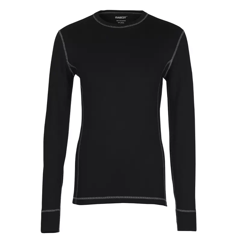 Mascot Logrono long-sleeved thermal shirt black size XL