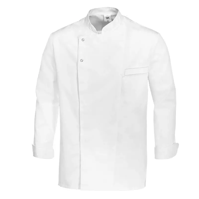 Veste de chef à manches longues, taille M, référence BP 1547-400-21
