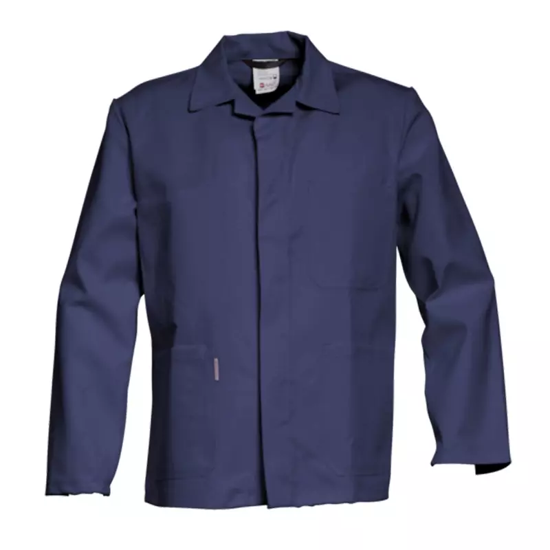 HaVeP 3021 short model lab coat navy blue size 48