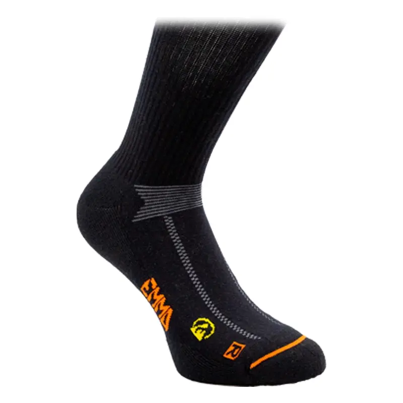 Emma Hydro-Dry socks working sustainable black/grey size 43-46