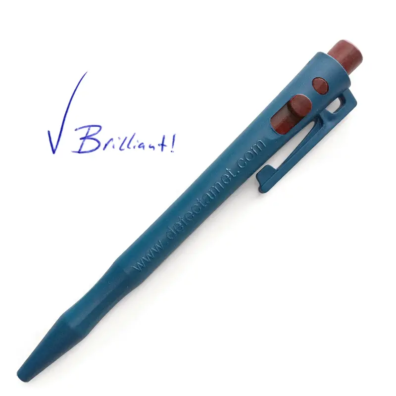 Cryo pen HD met clip behuizing blauw inkt blauw