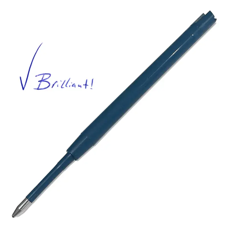 Detectamet refill Tufftip ink cartridge detectable pen ink blue