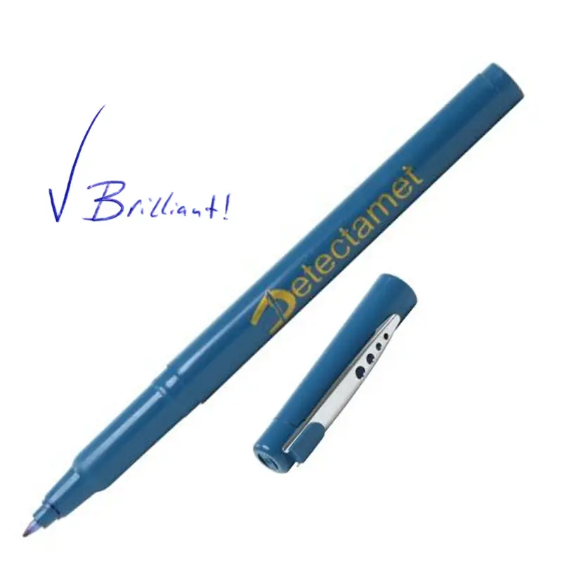 encre bleue pour marqueur permanent à pointe fine