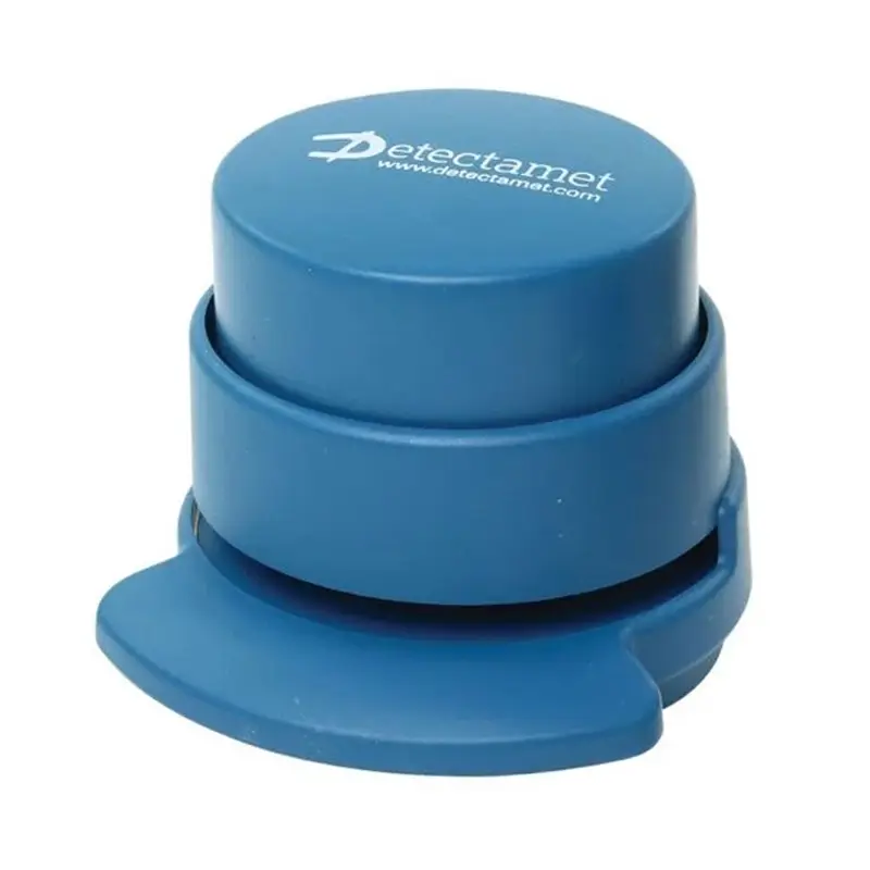 Stapleless stapler detectable blue