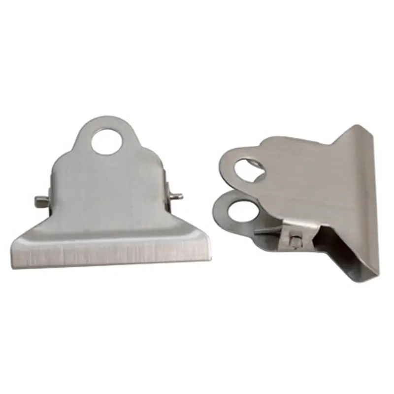Detectamet RVS papierklem Bulldog 75 mm