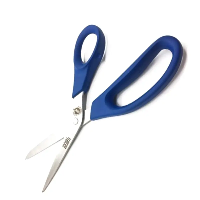 Ciseaux en acier inoxydable détectables 230 mm bleus