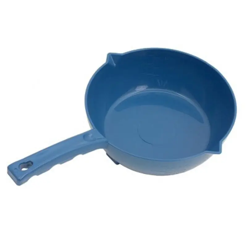 Ronde handschep detecteerbaar 1,5 l blauw