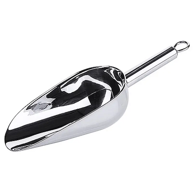 Hand scoop with hanging loop Stainless steel 18/10 14x7.5 cm 200 ml
