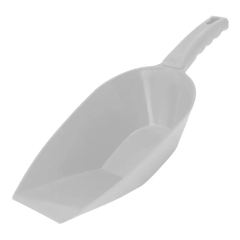 Cuillère doseuse à fond plat, 1000 ml, blanche