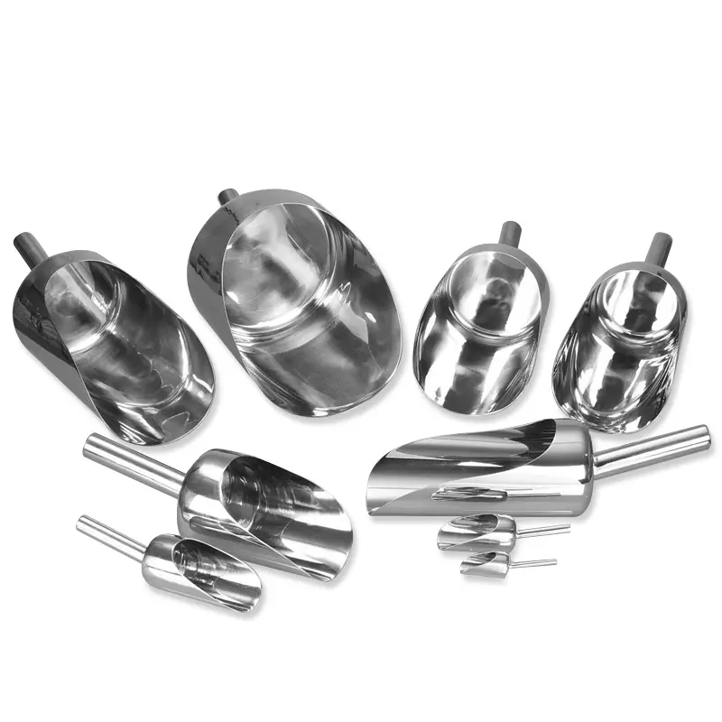 Bürkle Pharmascope stainless steel AISI 316 hand scoop rounded 100 ml