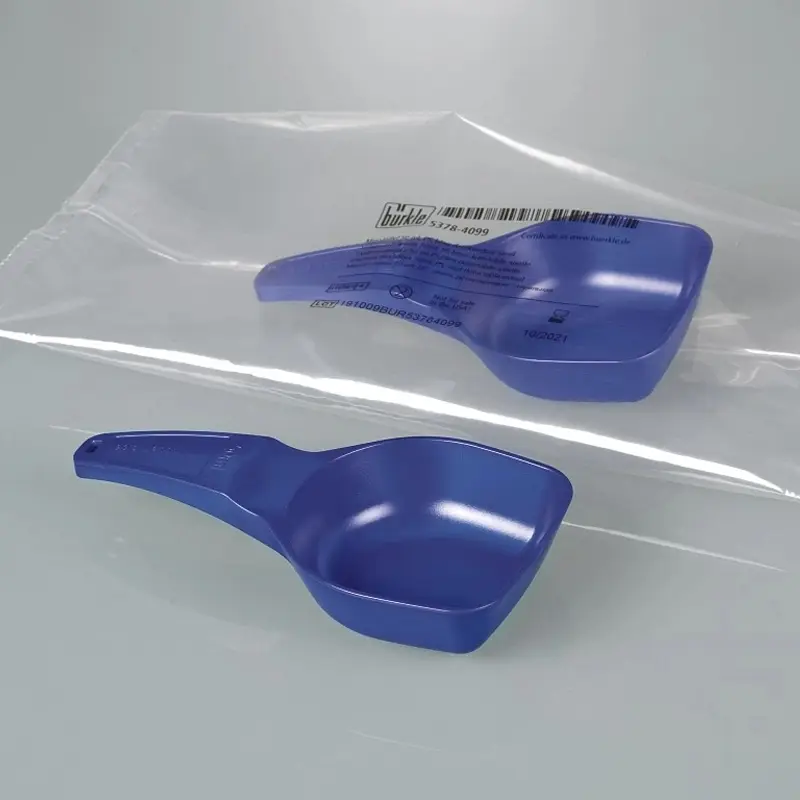 Cuillère doseuse stérile détectable PS 5 ml bleue