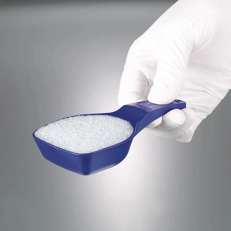 Cuillère doseuse stérile détectable PS 5 ml bleue