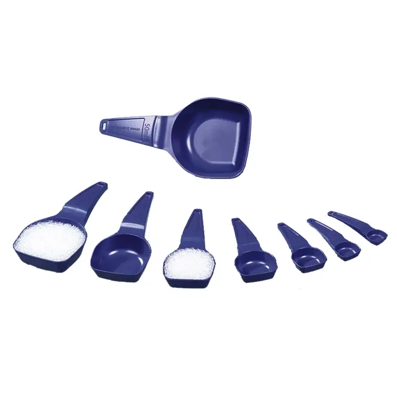 Cuillère doseuse stérile détectable PS 5 ml bleue