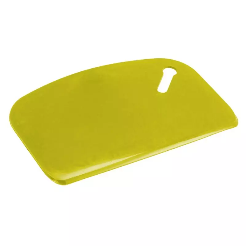 Petit grattoir flexible détectable 160 x 103 mm jaune