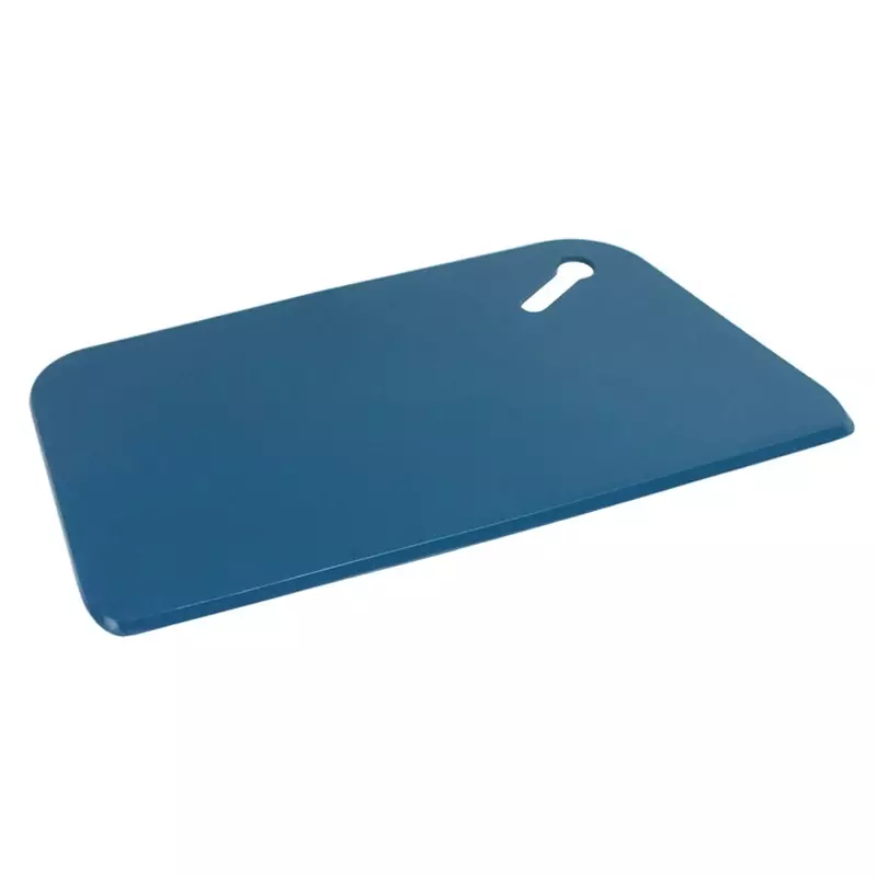 Grote flexibele schraper detecteerbaar 225x120 mm blauw