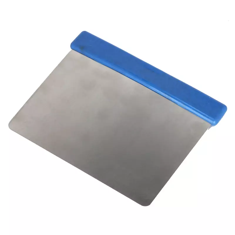 Detectamet handschraper RVS blad detecteerbaar 120 mm blauw