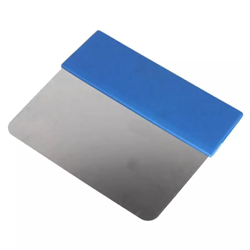 Detectamet handschraper RVS blad detecteerbaar 150 mm blauw