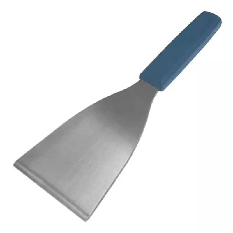 Detectamet handschraper detecteerbaar RVS blad 76 mm blauw