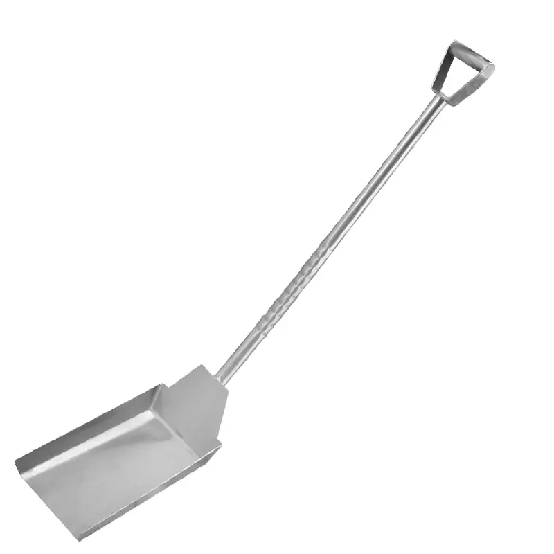 Pelle en acier inoxydable avec poignée en D 1190 mm