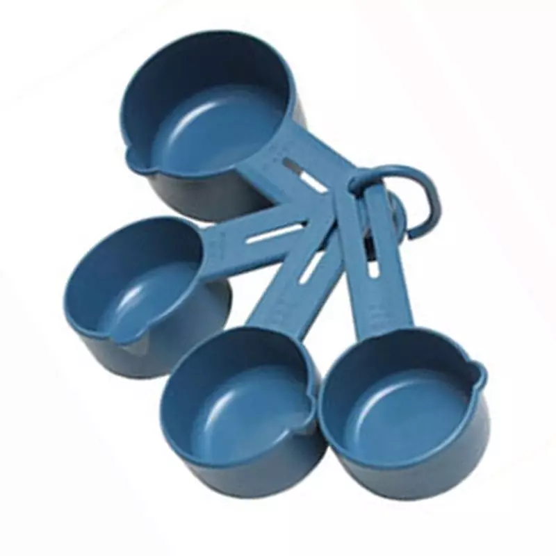 Detectable measuring cups 60-80-125-250 ml blue
