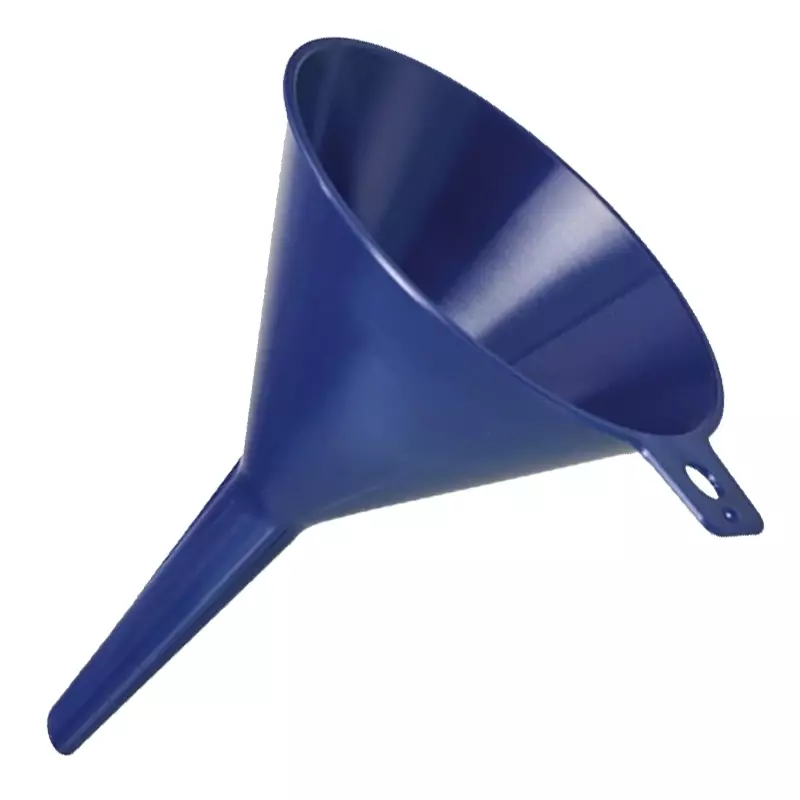 Bürkle funnel detectable sterile 100 mm - 10 mm blue