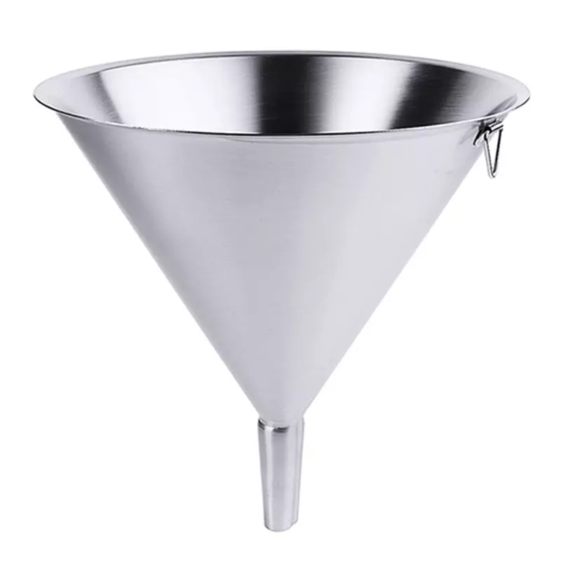 Trechter met ophangoog RVS 18/10 ø14 cm - ø2,2 cm 0,4 l