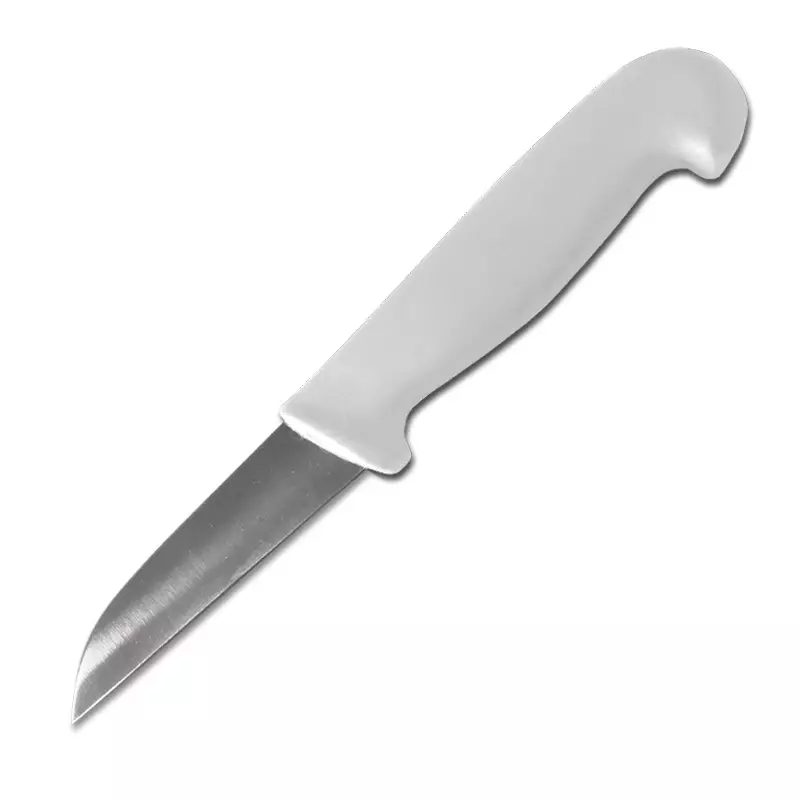 Groentemes detecteerbaar recht lemmet 9 cm wit