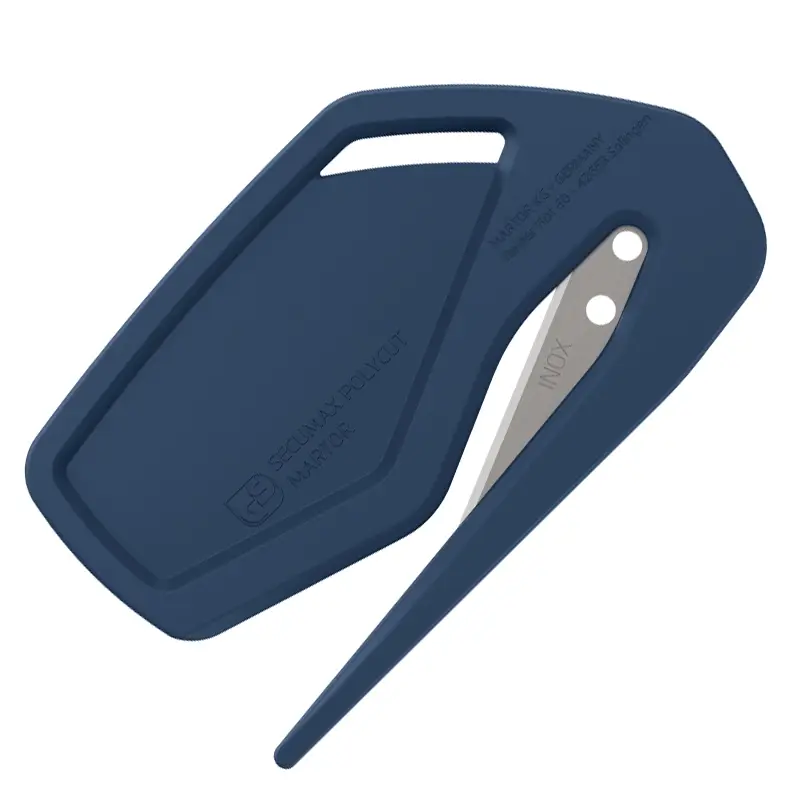 Couteau de sécurité détectable Martor Secumax Polycut MDP, lot de 10