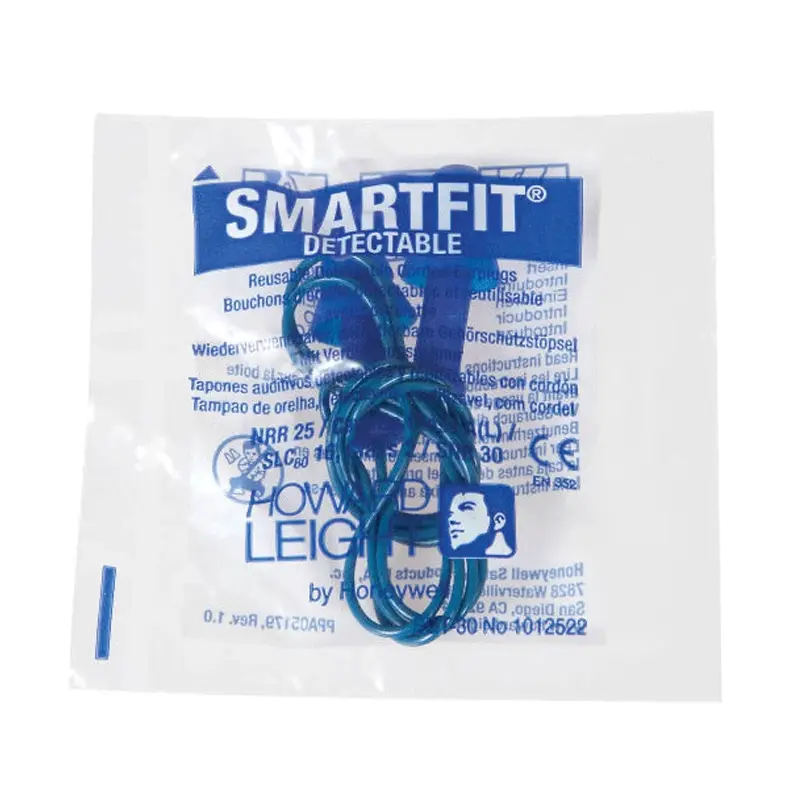 Howard Leight SmartFit Detectable Ear Plugs with Cord