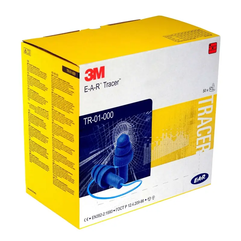 Bouchons d'oreille 3M EAR Tracer détectables avec cordon