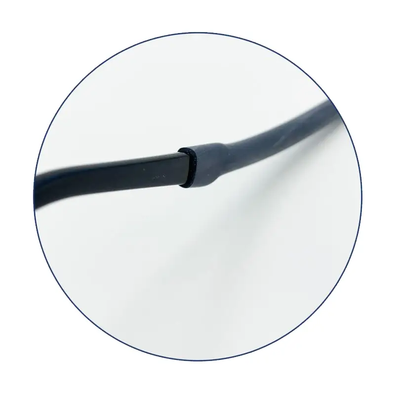 Detectamet brillenkoord siliconen detecteerbaar blauw