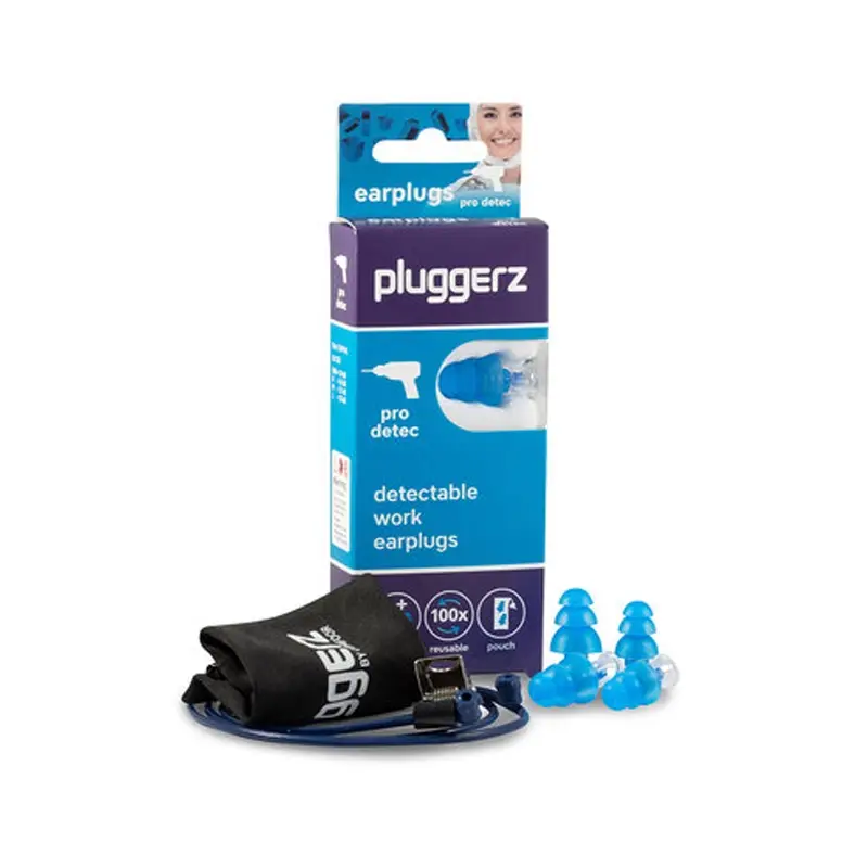 Bouchons d'oreille Pluggerz Pro Detec Uni Fit avec cordon