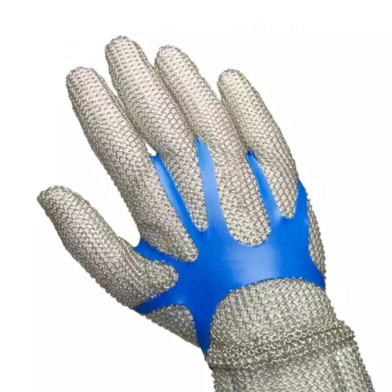 Glove stretcher PU metal detectable blue