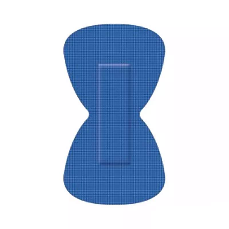 Pansements élastiques papillon Detectaplast 8245, bleus détectables, 68 x 38 mm