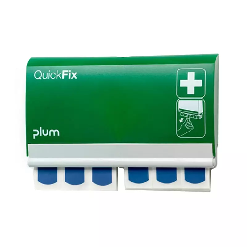 Plum QuickFix 5503 plaster dispenser with detectable plasters